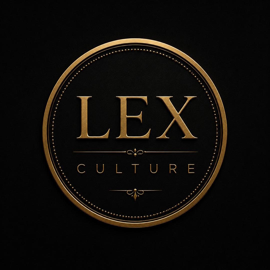 LEX Seal gold circular emblem